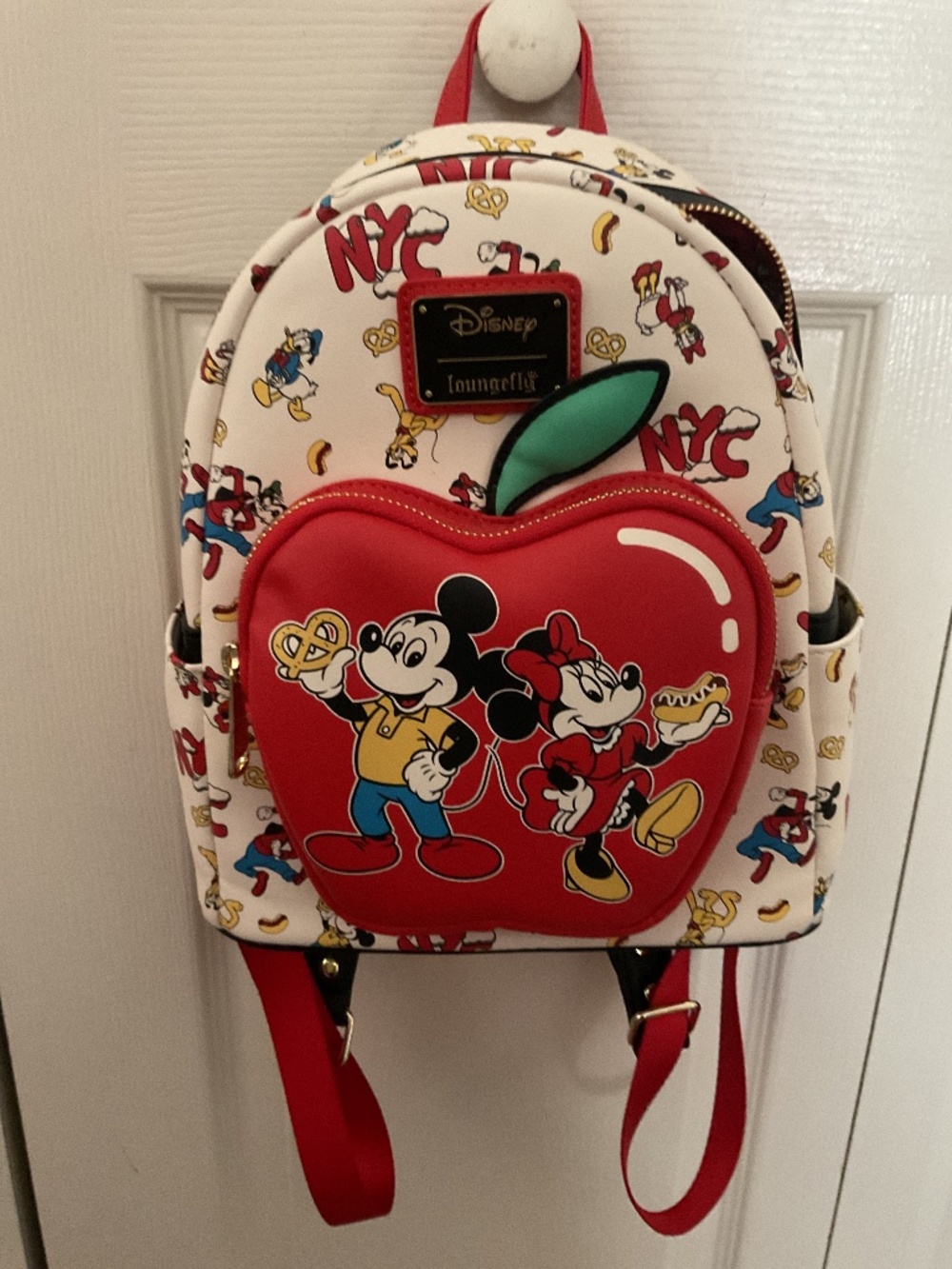 Mickey and Minnie Big Apple Loungefly